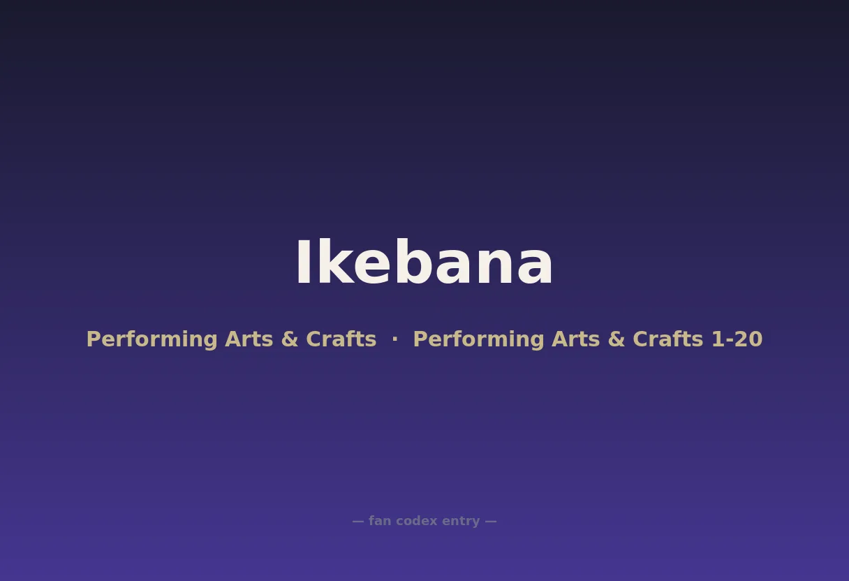 Ikebana