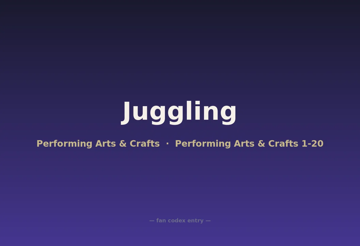 Juggling